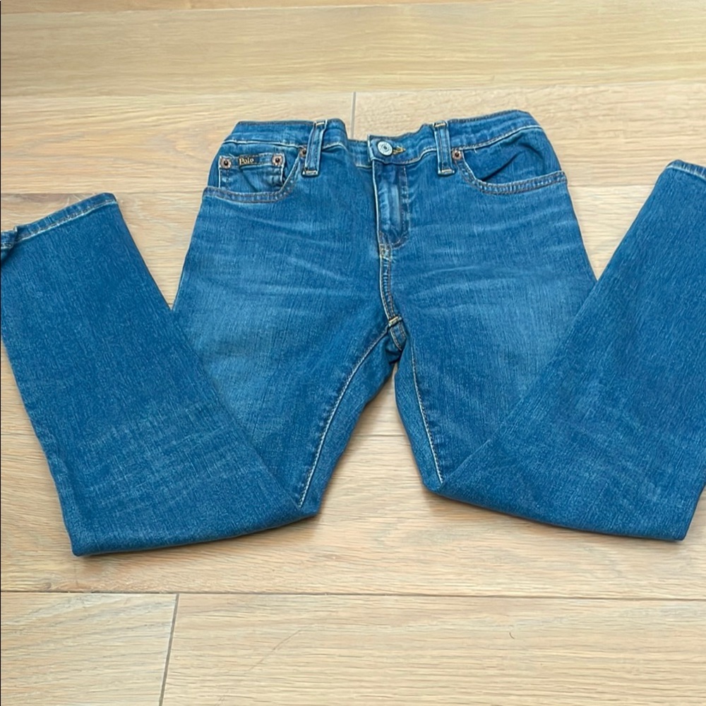 Polo by Ralph Lauren Blue Straight Leg Jeans Classic Style Sullivan Slim Boys 7